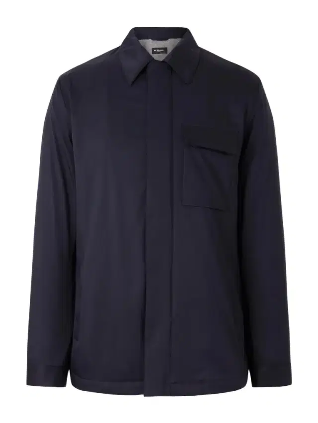 Kiton Padded Shell Overshirt - Men
