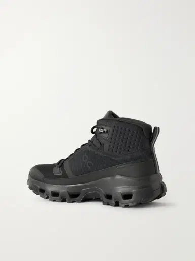 ON Cloudrock Mid Rubber-Trimmed Mesh Hiking Boots - Men | Thumbnail 4 ON Cloudrock Mid Rubber-Trimmed Mesh Hiking Boots - Men | Thumbnail 4