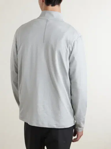 lululemon Slim-Fit Stretch Recycled-Jersey Half-Zip Top - Men | Thumbnail 4 lululemon Slim-Fit Stretch Recycled-Jersey Half-Zip Top - Men | Thumbnail 4