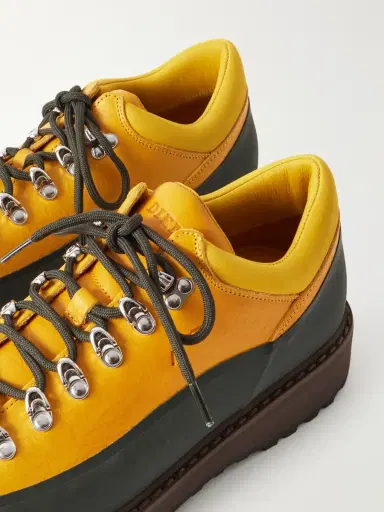 Diemme Cornaro Rubber-Trimmed Leather Hiking Boots - Men | Thumbnail 5