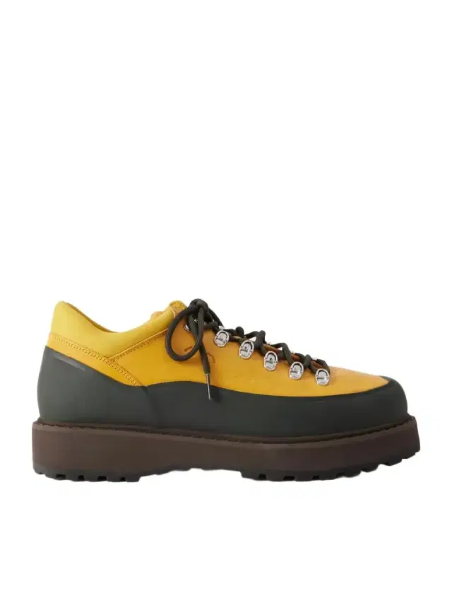 Diemme Cornaro Rubber-Trimmed Leather Hiking Boots - Men