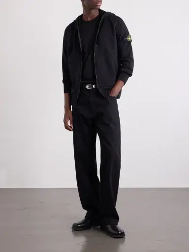 Stone Island Logo-Appliquéd Cotton-Jersey T-Shirt - Men | Thumbnail 2 Stone Island Logo-Appliquéd Cotton-Jersey T-Shirt - Men | Thumbnail 2