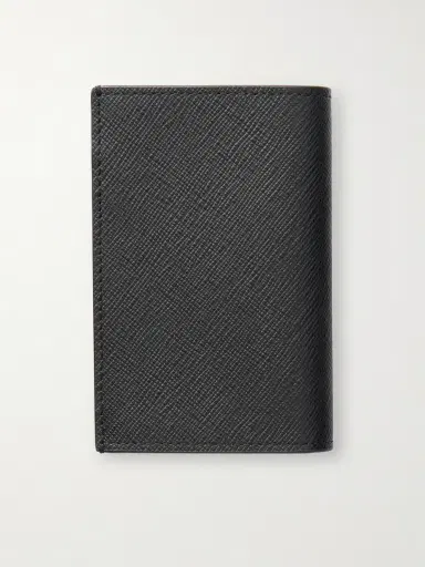 Montblanc Cross-Grain Leather Cardholder - Men | Thumbnail 2 Montblanc Cross-Grain Leather Cardholder - Men | Thumbnail 2