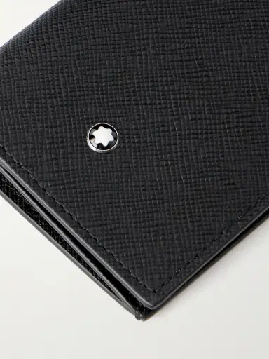 Montblanc Cross-Grain Leather Cardholder - Men | Thumbnail 3 Montblanc Cross-Grain Leather Cardholder - Men | Thumbnail 3