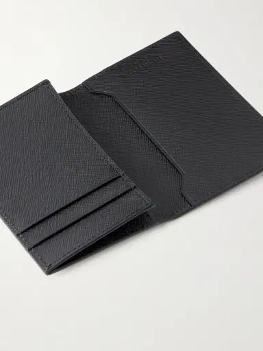 Montblanc Cross-Grain Leather Cardholder - Men | Thumbnail 4 Montblanc Cross-Grain Leather Cardholder - Men | Thumbnail 4