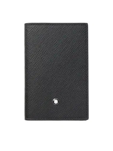 Montblanc Cross-Grain Leather Cardholder - Men | Thumbnail 1 Montblanc Cross-Grain Leather Cardholder - Men | Thumbnail 1