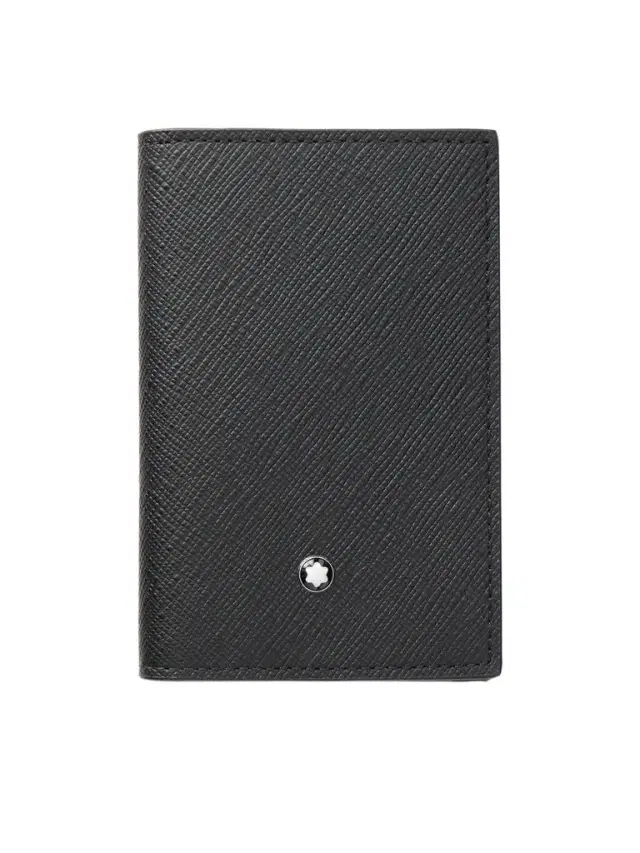 Montblanc Cross-Grain Leather Cardholder - Men