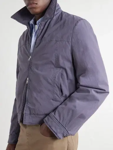 Dries Van Noten Cotton-Blend Blouson Jacket - Men | Thumbnail 5
