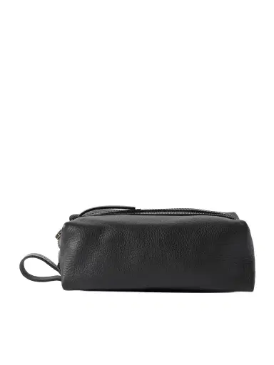 Bleu de Chauffe Zazou Full-Grain Leather Wash Bag - Men | Thumbnail 1 Bleu de Chauffe Zazou Full-Grain Leather Wash Bag - Men | Thumbnail 1