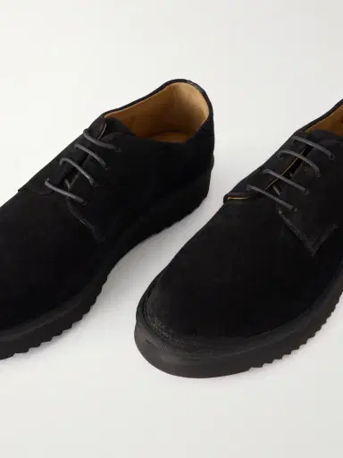 Grenson Byron Webbing-Trimmed Suede Derby Shoes - Men | Thumbnail 5 Grenson Byron Webbing-Trimmed Suede Derby Shoes - Men | Thumbnail 5