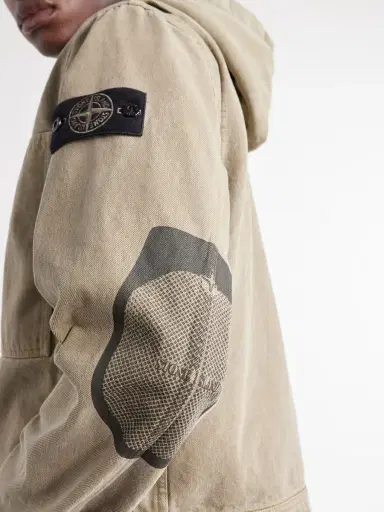 Stone Island Hooded Mineral Dyed Cotton-Gabardine Jacket - Men | Thumbnail 5 Stone Island Hooded Mineral Dyed Cotton-Gabardine Jacket - Men | Thumbnail 5
