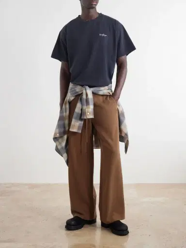 Second/Layer Team Straight-Leg Lyocell-Twill Drawstring Trousers - Men | Thumbnail 2 Second/Layer Team Straight-Leg Lyocell-Twill Drawstring Trousers - Men | Thumbnail 2