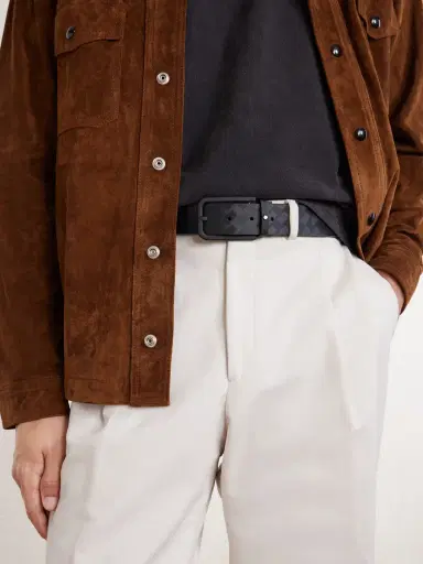 Montblanc 35mm Leather Belt - Men | Thumbnail 2