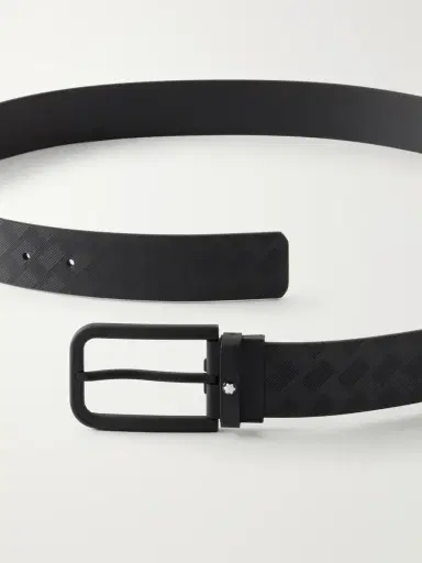 Montblanc 35mm Leather Belt - Men | Thumbnail 3