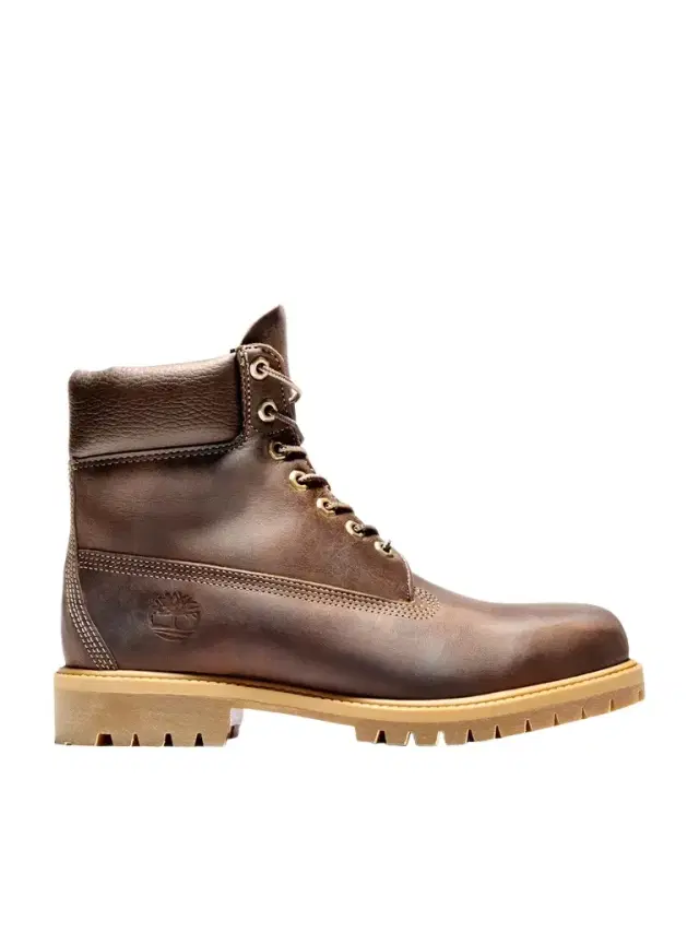 Timberland Premium 6-Inch Distressed-Effect Leather Lace-Up Boots - Men