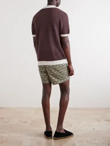 Onia Crocheted Linen Shirt - Men | Thumbnail 4
