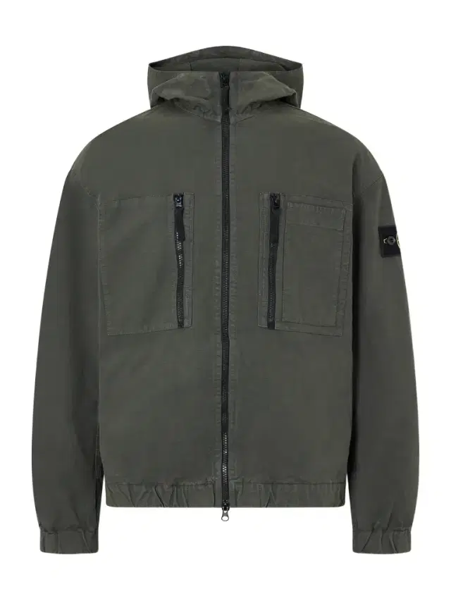 Logo-Appliquéd Garment-Dyed Cotton Ripstop Hooded Jacket - Men