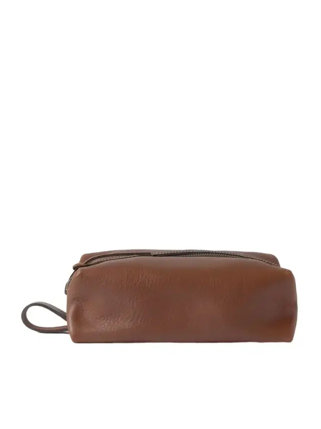 Bleu de Chauffe Zazou Full-Grain Leather Wash Bag - Men