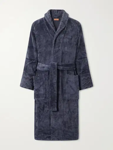 Missoni Home Giorgio Cotton-Terry Robe - Men | Thumbnail 2 Missoni Home Giorgio Cotton-Terry Robe - Men | Thumbnail 2