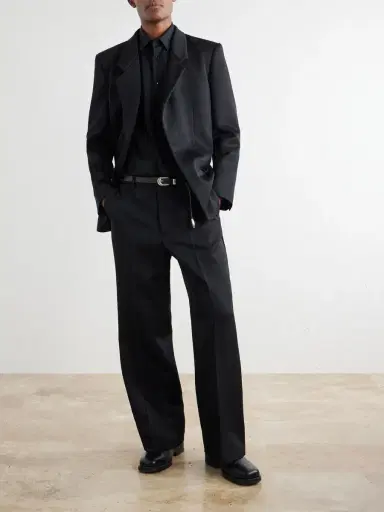 Second/Layer Zooty Straight-Leg Wool-Twill Suit Trousers - Men | Thumbnail 2 Second/Layer Zooty Straight-Leg Wool-Twill Suit Trousers - Men | Thumbnail 2