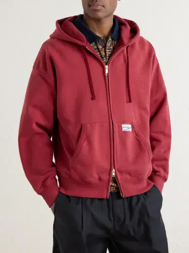 Aimé Leon Dore Cotton-Jersey Zip-Up Hoodie - Men | Thumbnail 3 Aimé Leon Dore Cotton-Jersey Zip-Up Hoodie - Men | Thumbnail 3