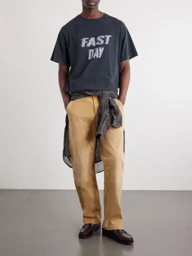 Remi Relief Fast Day Printed Cotton-Jersey T-Shirt - Men | Thumbnail 2 Remi Relief Fast Day Printed Cotton-Jersey T-Shirt - Men | Thumbnail 2