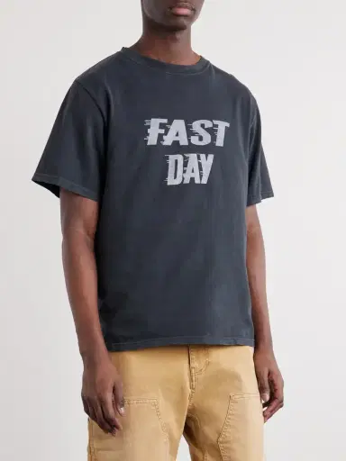 Remi Relief Fast Day Printed Cotton-Jersey T-Shirt - Men | Thumbnail 3 Remi Relief Fast Day Printed Cotton-Jersey T-Shirt - Men | Thumbnail 3