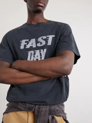 Remi Relief Fast Day Printed Cotton-Jersey T-Shirt - Men | Thumbnail 5 Remi Relief Fast Day Printed Cotton-Jersey T-Shirt - Men | Thumbnail 5