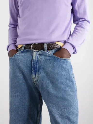 Anderson's 3cm Woven Leather Belt - Men | Thumbnail 2
