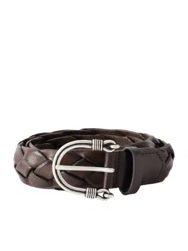 Anderson's 3cm Woven Leather Belt - Men | Thumbnail 1