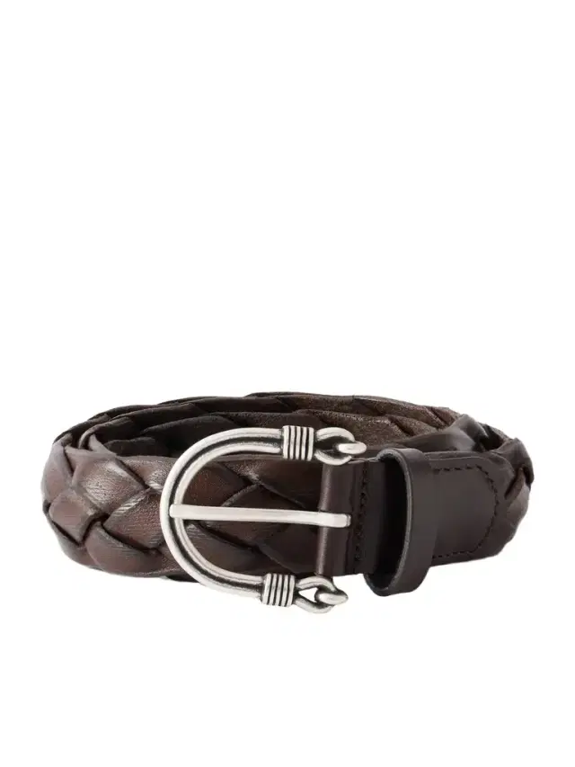 Anderson's 3cm Woven Leather Belt - Men
