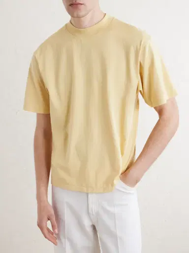 Kaptain Sunshine Suvin Supima Cotton-Jersey T-Shirt - Men | Thumbnail 3 Kaptain Sunshine Suvin Supima Cotton-Jersey T-Shirt - Men | Thumbnail 3