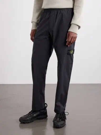 Stone Island Straight-Leg Shell Trousers - Men | Thumbnail 3