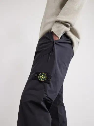 Stone Island Straight-Leg Shell Trousers - Men | Thumbnail 5