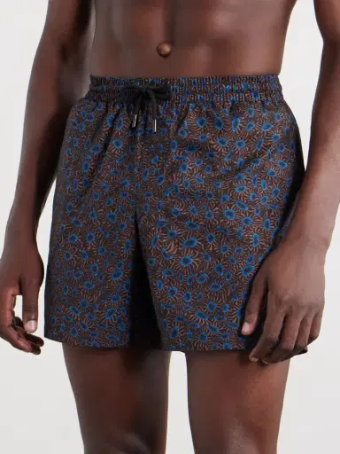 Dries Van Noten Phibbs Straight-Leg Mid-Length Printed Swim Shorts - Men | Thumbnail 2