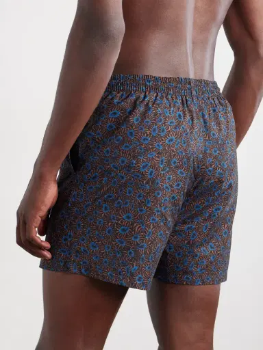 Dries Van Noten Phibbs Straight-Leg Mid-Length Printed Swim Shorts - Men | Thumbnail 3