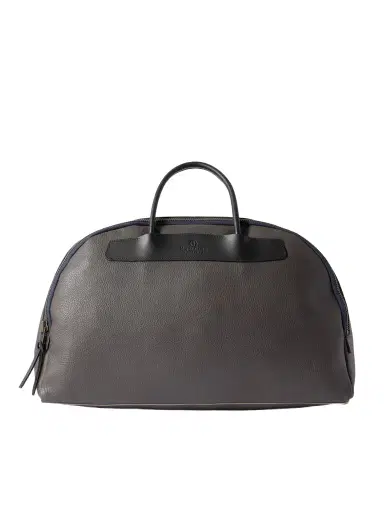 Bleu de Chauffe Bowling Full-Grain Leather Weekend Bag - Men | Thumbnail 1 Bleu de Chauffe Bowling Full-Grain Leather Weekend Bag - Men | Thumbnail 1