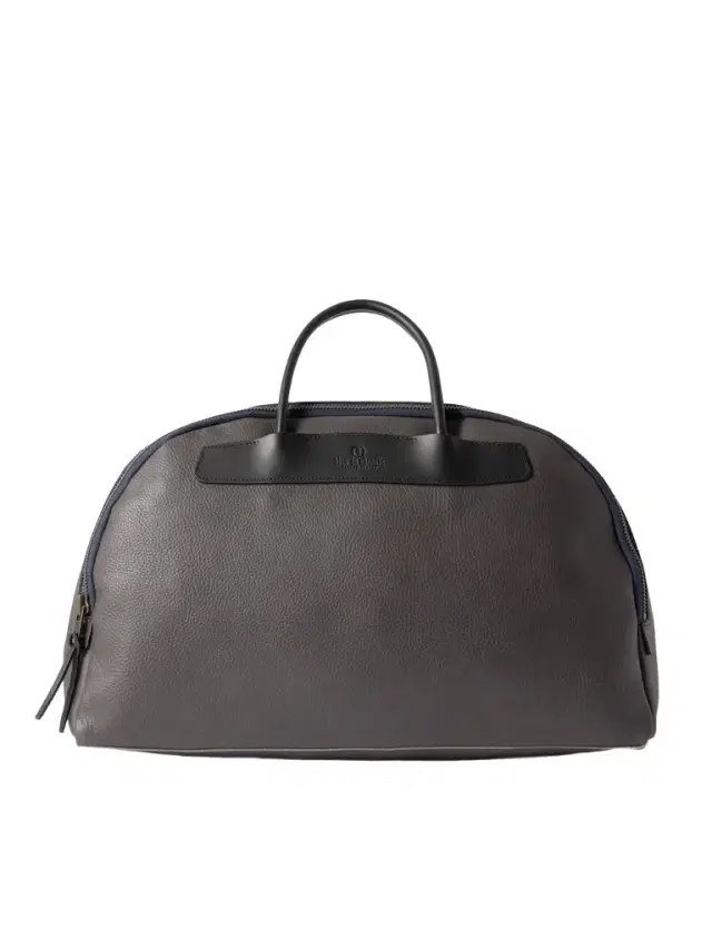 Bleu de Chauffe Bowling Full-Grain Leather Weekend Bag - Men