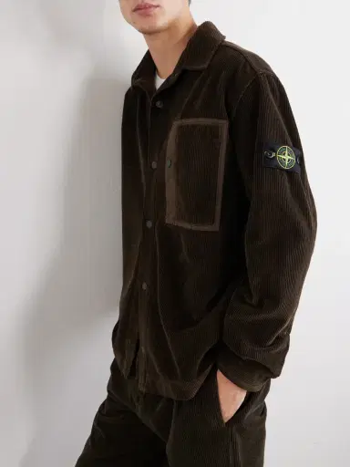 Stone Island Organic-Cotton Corduroy Jacket - Men | Thumbnail 5 Stone Island Organic-Cotton Corduroy Jacket - Men | Thumbnail 5
