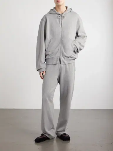 Dries Van Noten Cotton-Jersey Zip-Up Hoodie - Men | Thumbnail 2