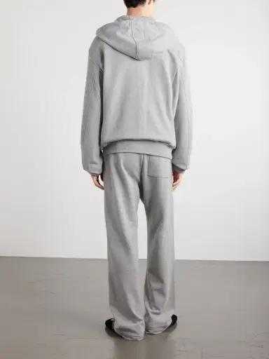Dries Van Noten Cotton-Jersey Zip-Up Hoodie - Men | Thumbnail 4