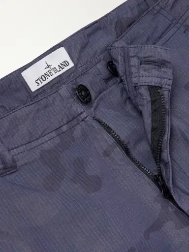 Stone Island Straight-Leg Camouflage-Print Ripstop Cotton-Blend Shorts - Men | Thumbnail 6 Stone Island Straight-Leg Camouflage-Print Ripstop Cotton-Blend Shorts - Men | Thumbnail 6