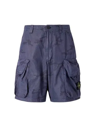 Stone Island Straight-Leg Camouflage-Print Ripstop Cotton-Blend Shorts - Men | Thumbnail 1 Stone Island Straight-Leg Camouflage-Print Ripstop Cotton-Blend Shorts - Men | Thumbnail 1