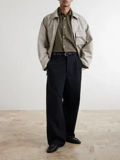 Kaptain Sunshine Cotton and Silk-Blend Shirt - Men | Thumbnail 2 Kaptain Sunshine Cotton and Silk-Blend Shirt - Men | Thumbnail 2