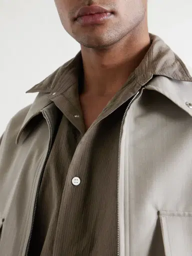Kaptain Sunshine Cotton and Silk-Blend Shirt - Men | Thumbnail 5 Kaptain Sunshine Cotton and Silk-Blend Shirt - Men | Thumbnail 5