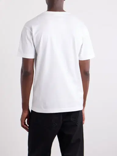 Stone Island Logo-Appliquéd Garment-Dyed Cotton-Jersey T-Shirt - Men | Thumbnail 4 Stone Island Logo-Appliquéd Garment-Dyed Cotton-Jersey T-Shirt - Men | Thumbnail 4