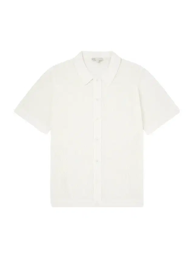 Crocheted Cotton Shirt - Men Crocheted Cotton Shirt - Men