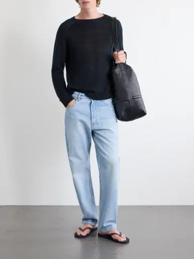 Studio Nicholson Riso Straight-Leg Jeans - Men | Thumbnail 2 Studio Nicholson Riso Straight-Leg Jeans - Men | Thumbnail 2