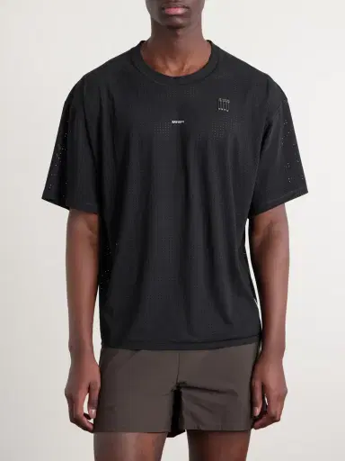 Satisfy Embellished Space-O™ Mesh T-shirt - Men | Thumbnail 3
