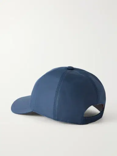 Kiton Logo-Embroidered Shell Cap - Men | Thumbnail 4 Kiton Logo-Embroidered Shell Cap - Men | Thumbnail 4